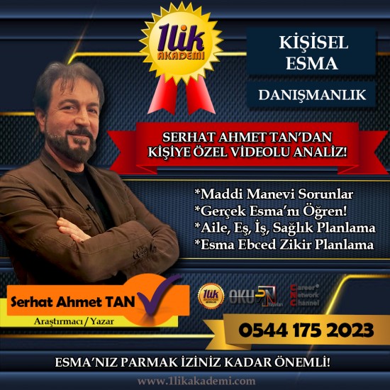 SERHAT AHMET TAN VİDEOLU ESMA ANALİZ VE DANIŞMANLIK