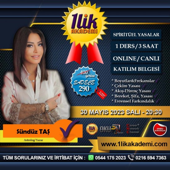 SPİRİTÜEL YASALAR - SÜNDÜZ TAŞ